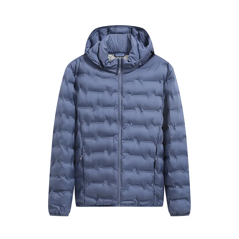 Herren Praktische Steppjacke mit Kapuze Drune