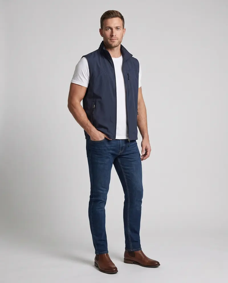 Herren Praktisches Funktionsweste Drune