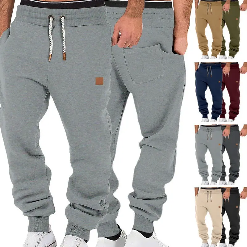 Herren Relax-Fit Fleece-Jogginghose mit Bündchen und Kordelzug Drune