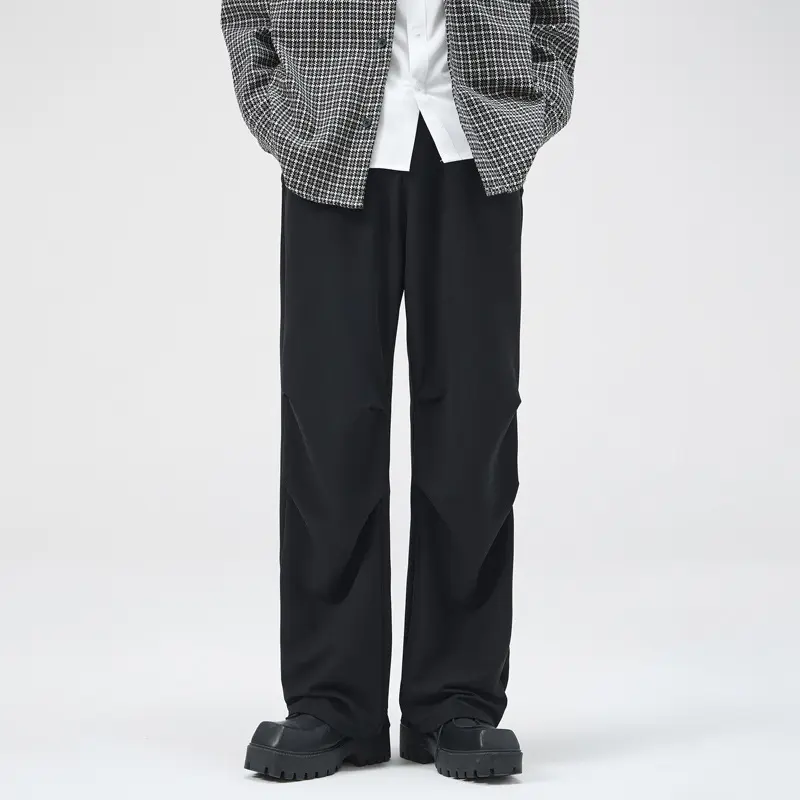 Herren Relaxed-Fit Technikhose mit geradem Bein, elastischem Bund und technischen Details Drune