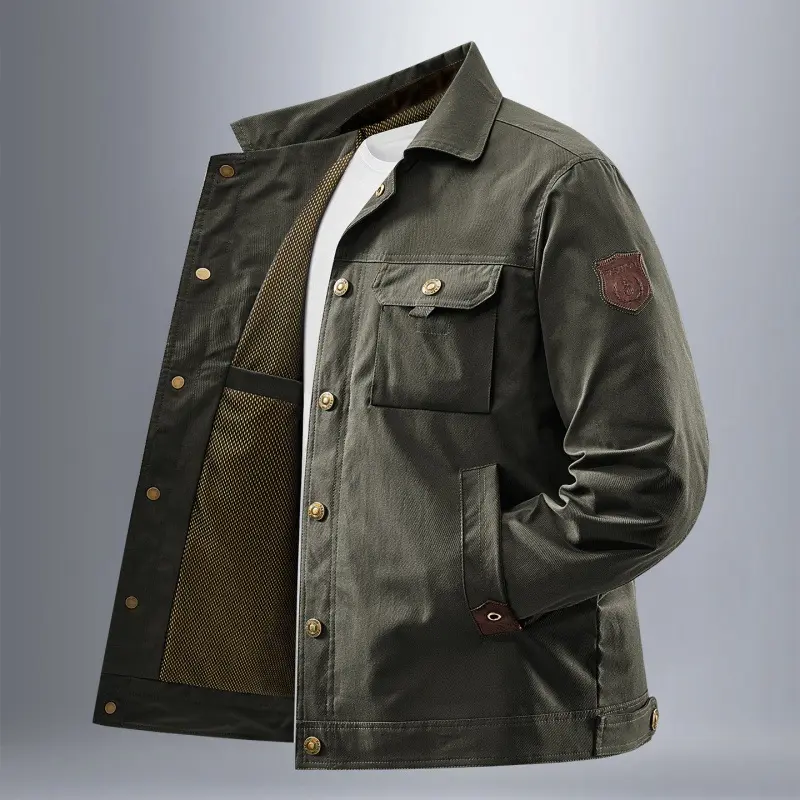 Herren Robuste Utility-Jacke mit praktischen Taschen