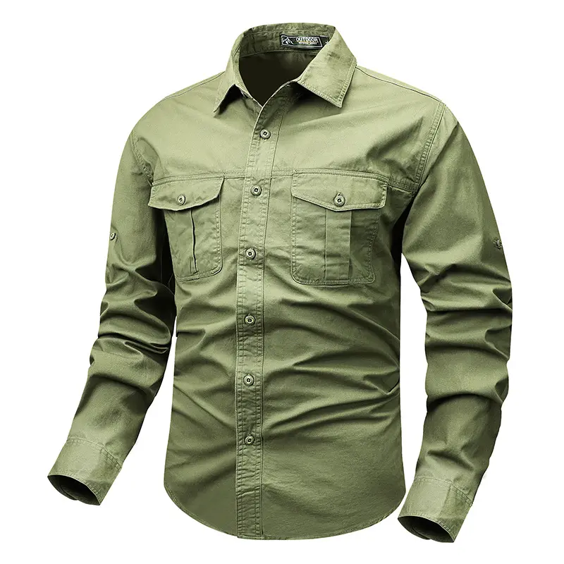 Herren Robustes Outdoor Hemd mit praktischen Taschen