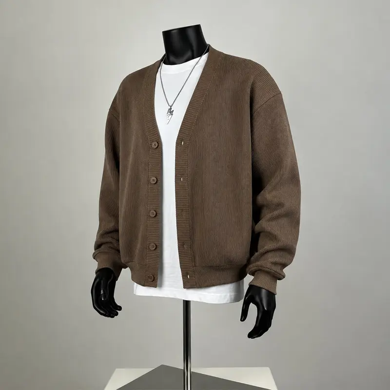 Herren Schicker Strickcardigan Drune
