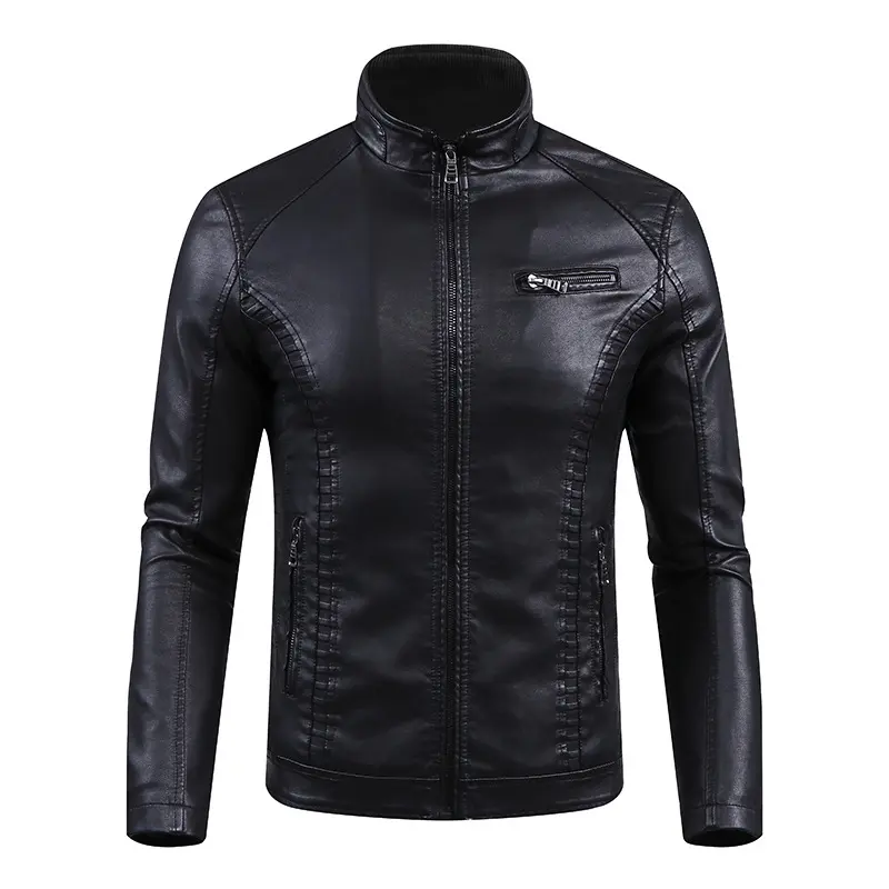Herren Smarte Lederjacke Drune