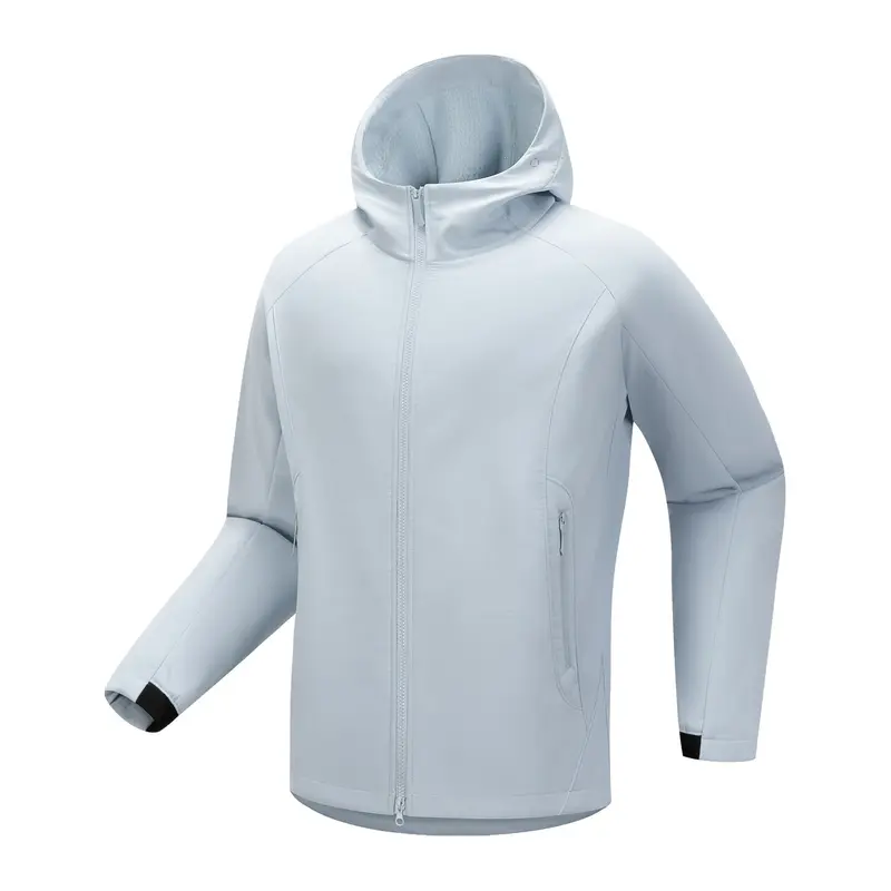 Herren Softshell-Funktionsjacke mit Wattierung, Kapuze & Zwei-Wege-Reißverschluss Drune