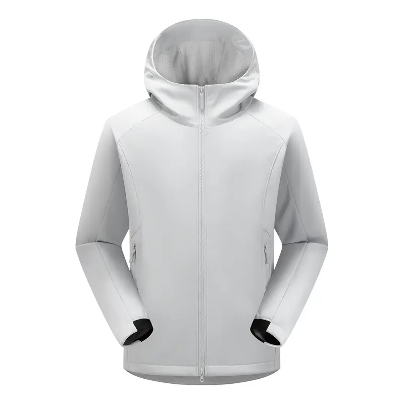 Herren Softshell-Outdoorjacke mit Kapuze, winddichter Membran und ergonomischem Schnitt Drune