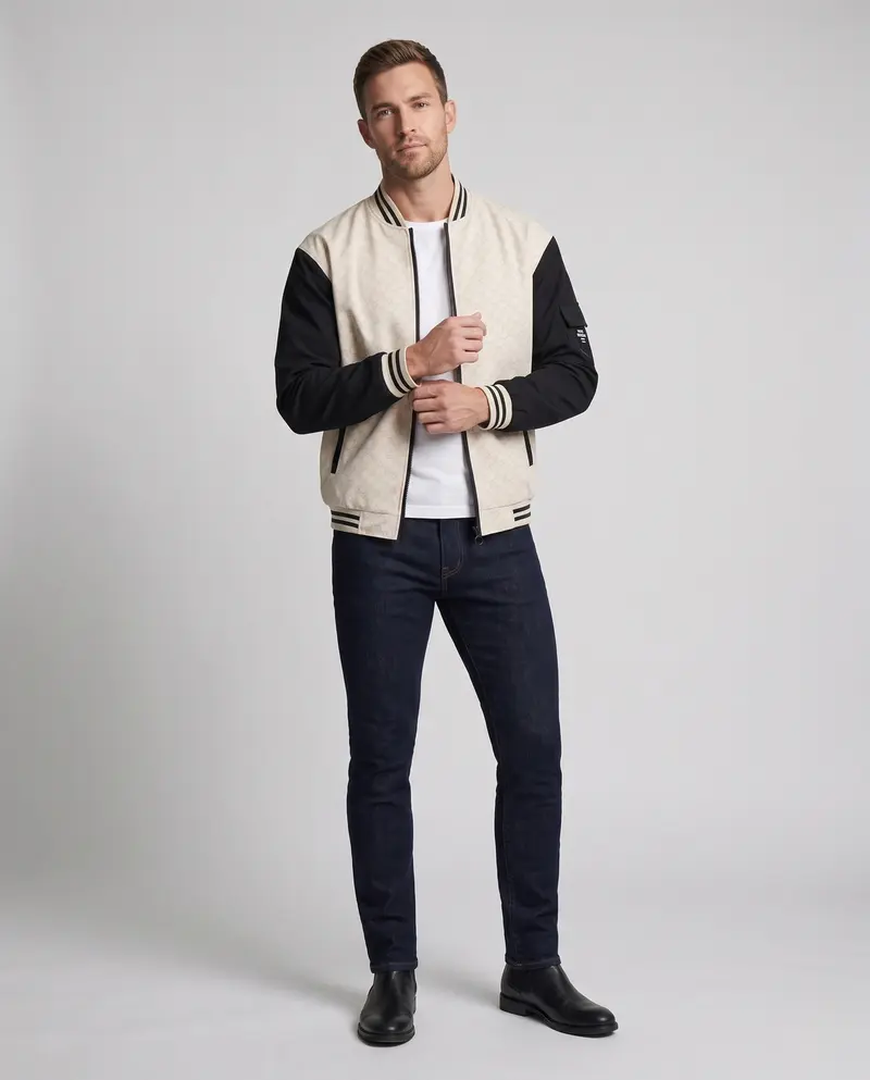 Herren Sportliche Bomberjacke Drune 1787796536