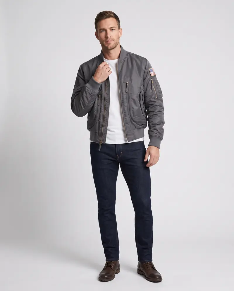 Herren Sportliche Bomberjacke Drune 1787796687