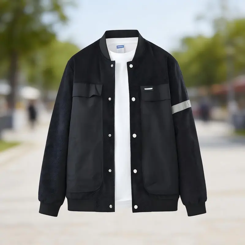 Herren Sportliche Bomberjacke Drune 1788241807