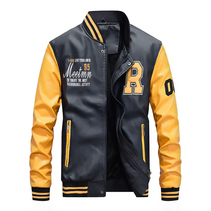 Herren Sportliche College-Jacke Drune