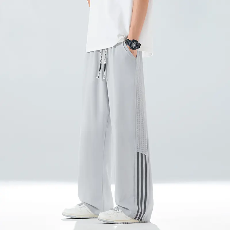Herren Sportliche Freizeithose mit atmungsaktivem Netzmaterial