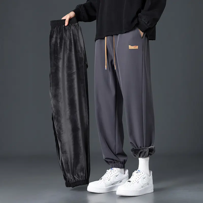 Herren Sportliche Freizeithose mit Fleece-Innenfutter