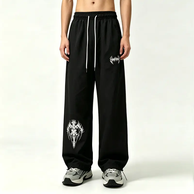 Herren Sportliche Freizeithose mit grafischem Druck Drune