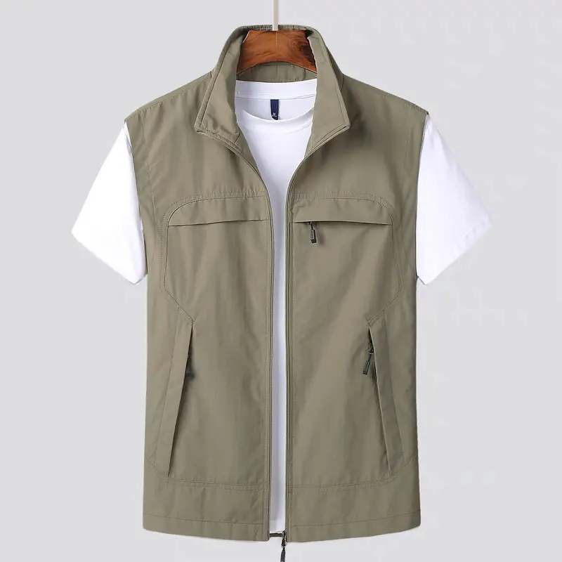 Herren Sportliche Funktionsweste Drune