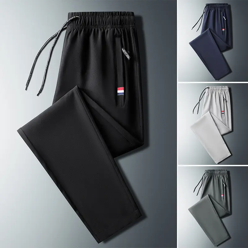 Herren Sportliche Jogginghose mit elastischem Bund und Seitentaschen Drune
