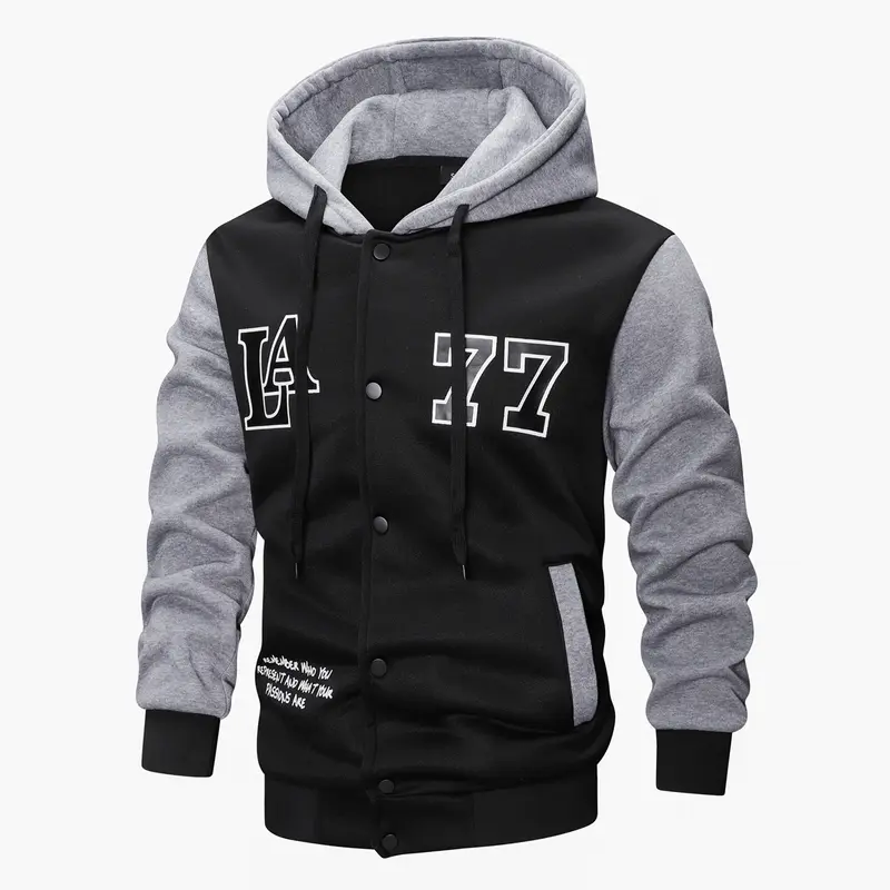 Herren Sportliche Kapuzenjacke Drune