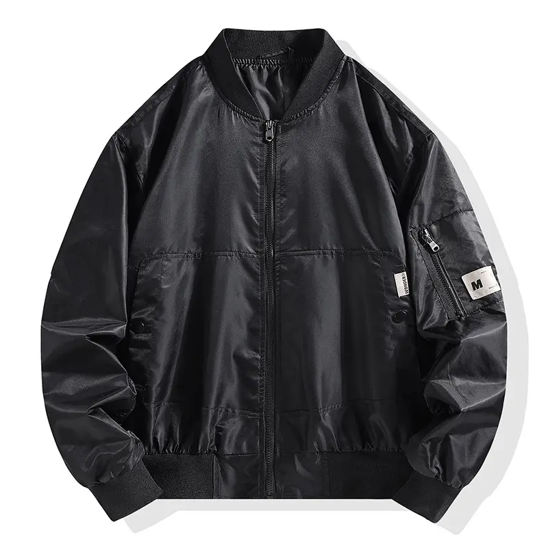 Herren Sportliche Leichte Bomberjacke Drune