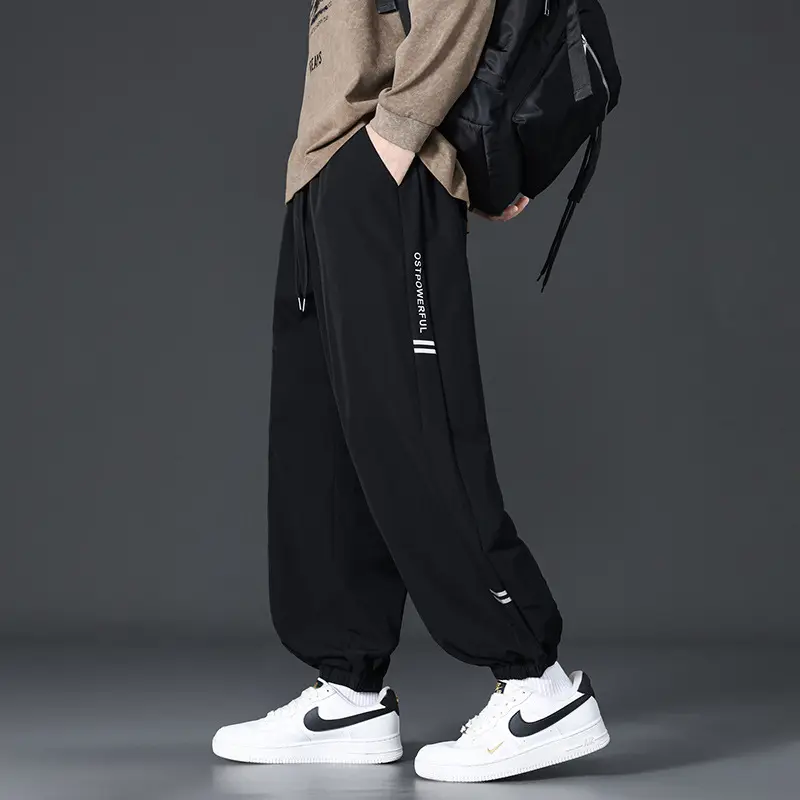 Herren Sportliche Loose Fit Jogginghose
