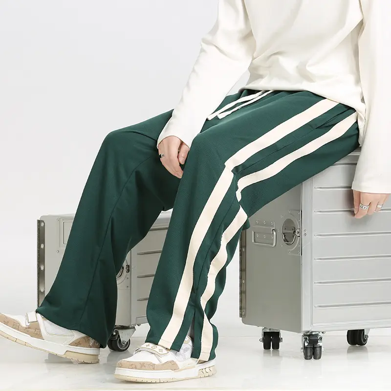 Herren Sportliche Lounge-Hose mit seitlichen Streifen Drune