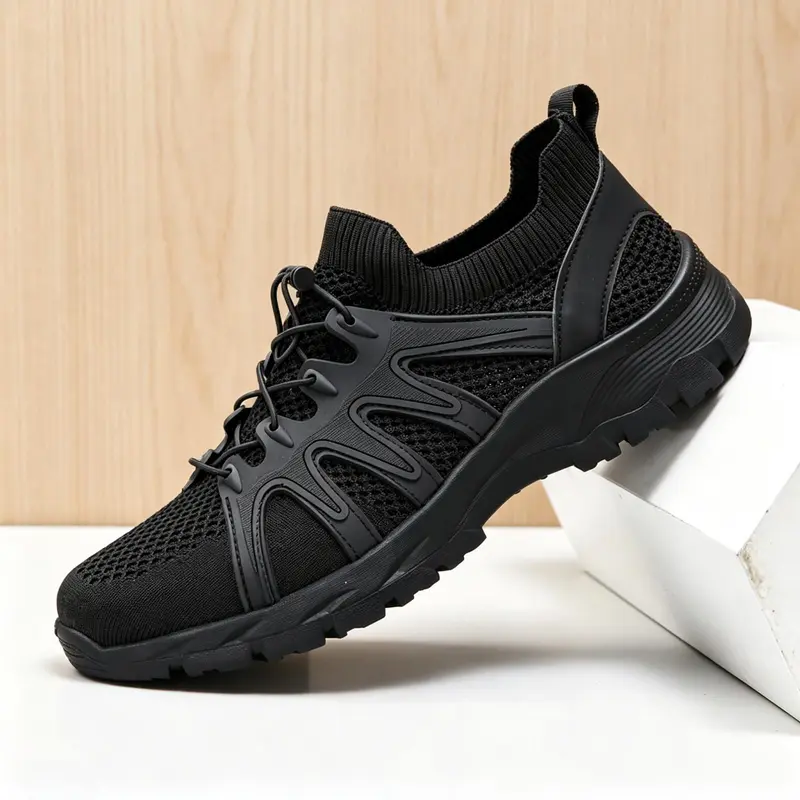 Herren Sportliche Mesh Sneakers mit dämpfender Sohle Drune
