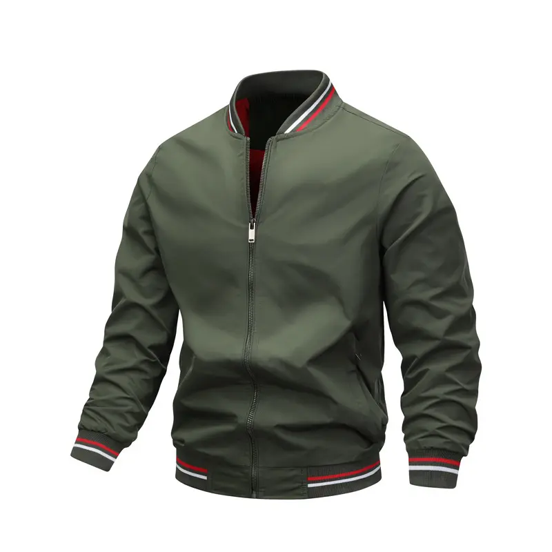 Herren Sportliche Retro Bomberjacke Drune