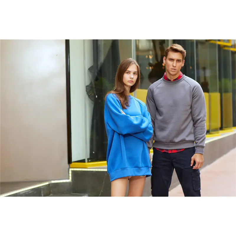 Herren Sportlicher Sweatshirt mit Raglanärmeln Drune