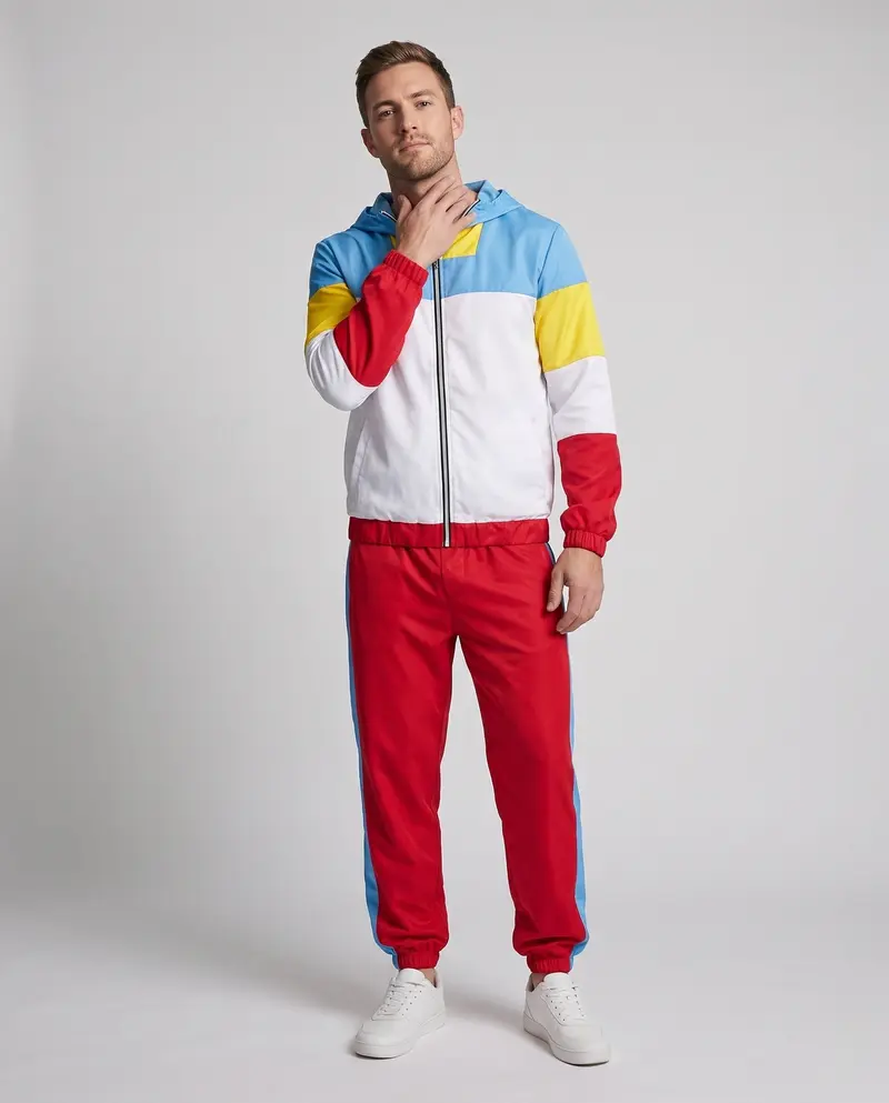 Herren Sportlicher Trackanzug Drune
