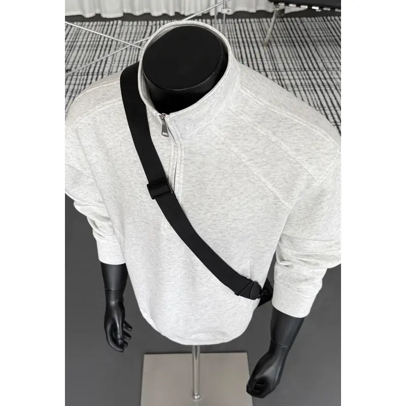 Herren Sportliches Zip-Sweatshirt mit modernem Schnitt Drune