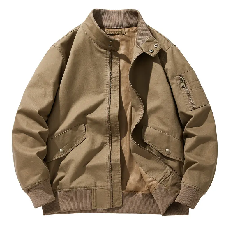 Herren Stilvolle Bomberjacke Drune
