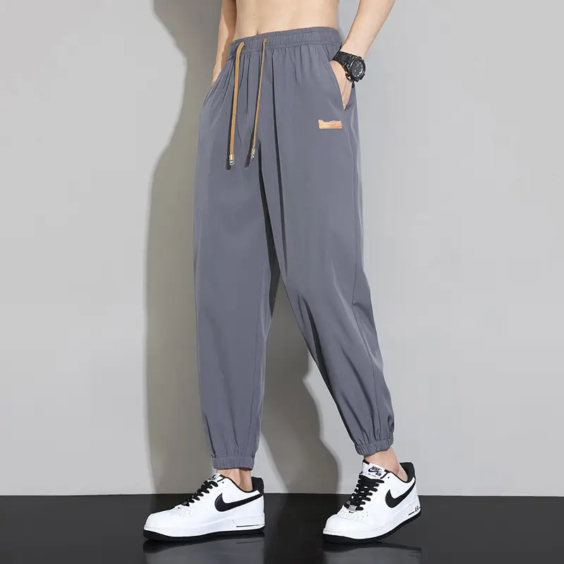 Herren Stylische Freizeithose mit elastischem Bund