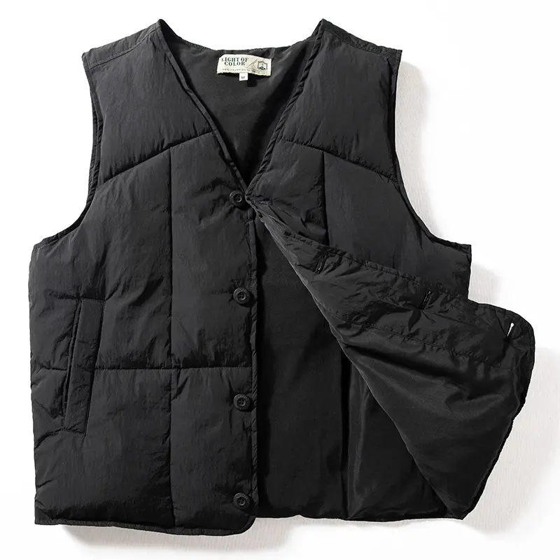 Herren Stylische Steppweste Drune