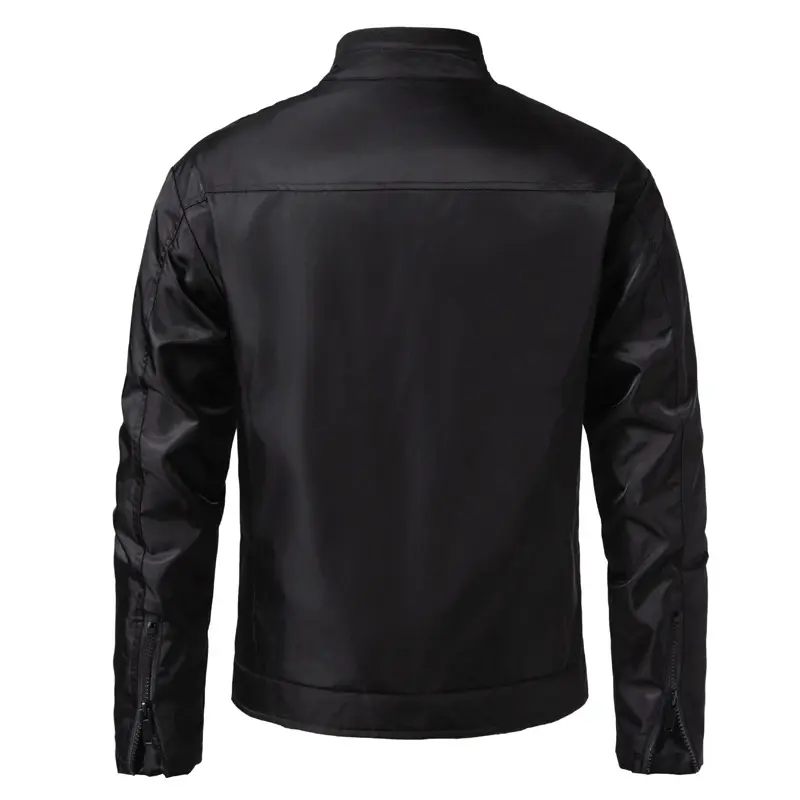 Herren Stylische Übergangsjacke mit hohem Stehkragen Drune