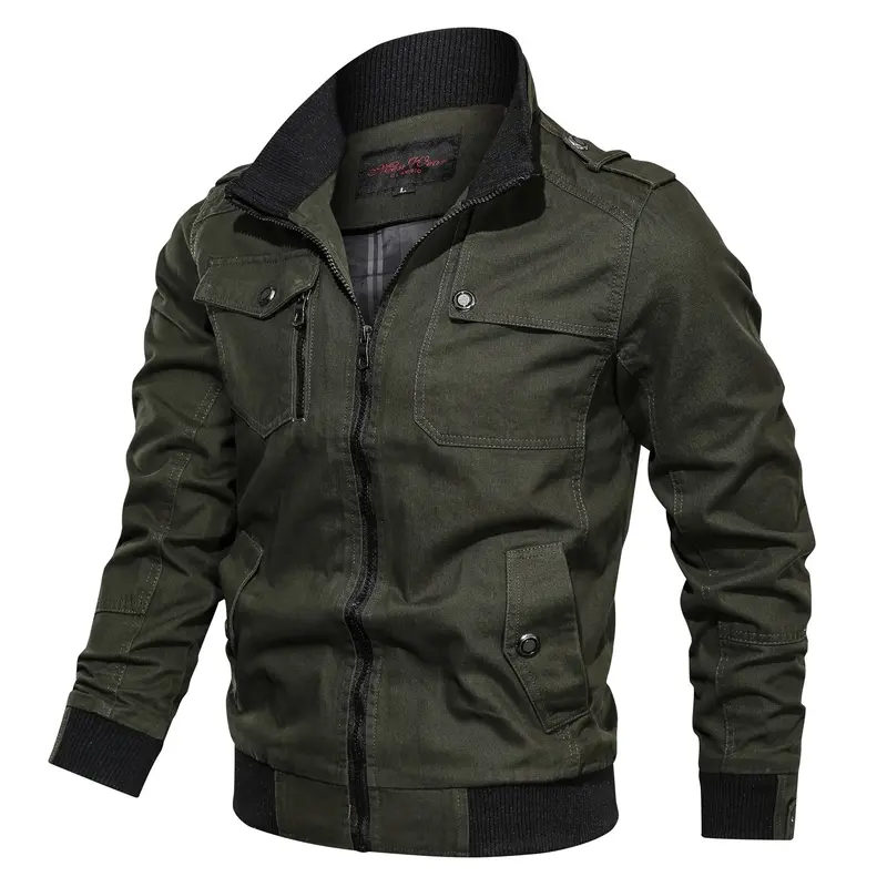 Herren Stylische Übergangsjacke mit praktischen Taschen Drune