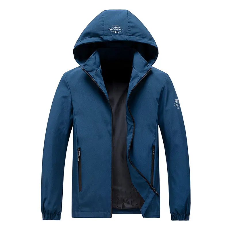 Herren Technische Outdoorjacke mit hohem Kragen Drune