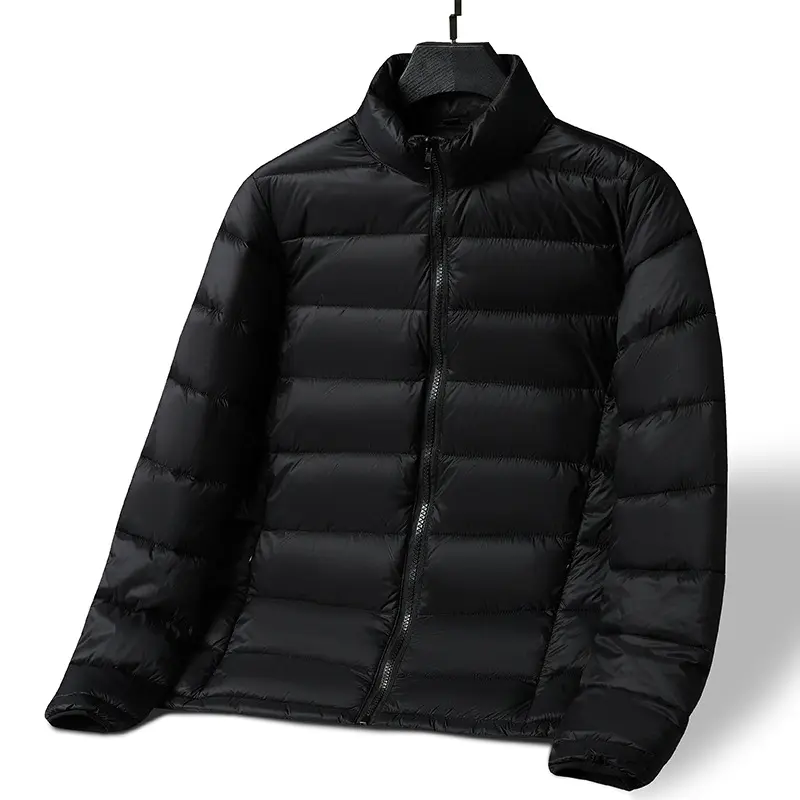 Herren Ultraleichte packbare Steppjacke mit Thermowatte & Stehkragen Drune