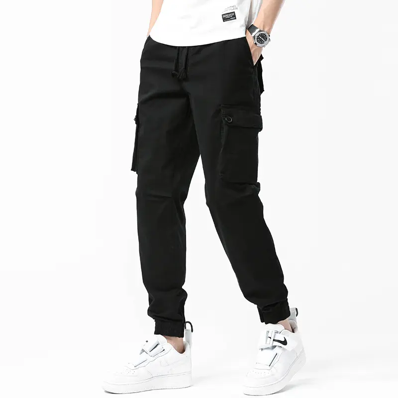 Herren Urban-Utility Cargohose im Joggerstil mit raffiniertem Taschenkonzept Drune