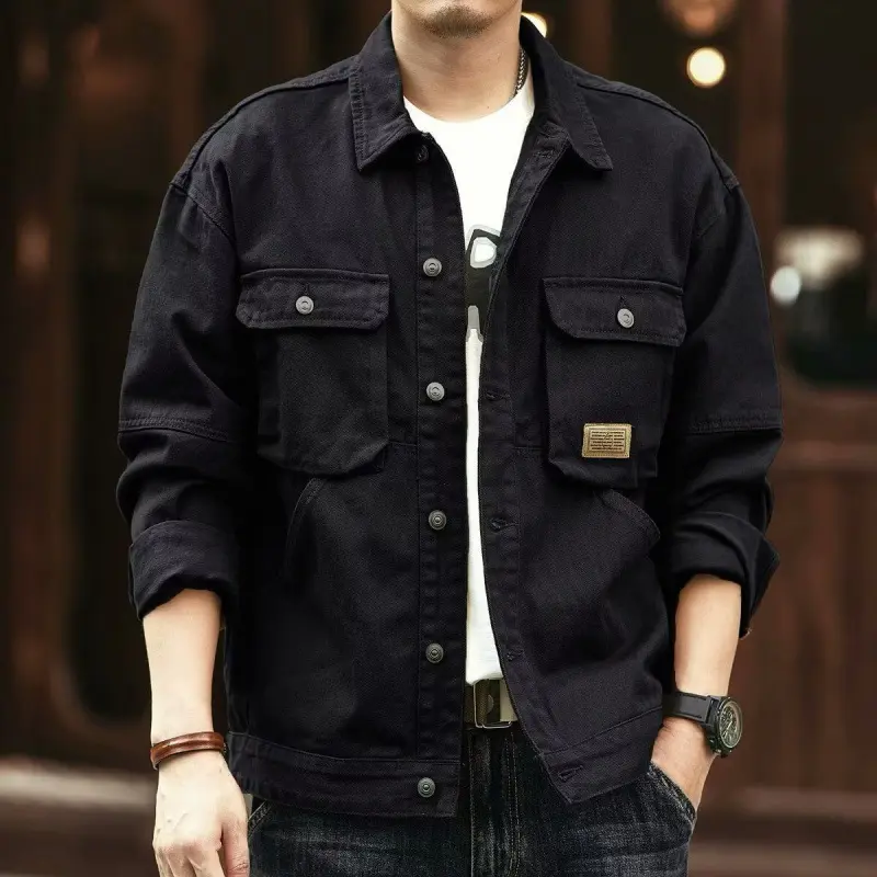 Herren Utility Jacke im klassischen Stil Drune