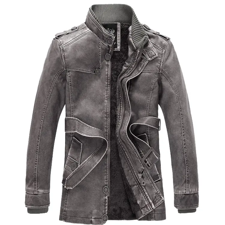 Herren Utility-Parka mit Teddyfutter und Stehkragen Drune