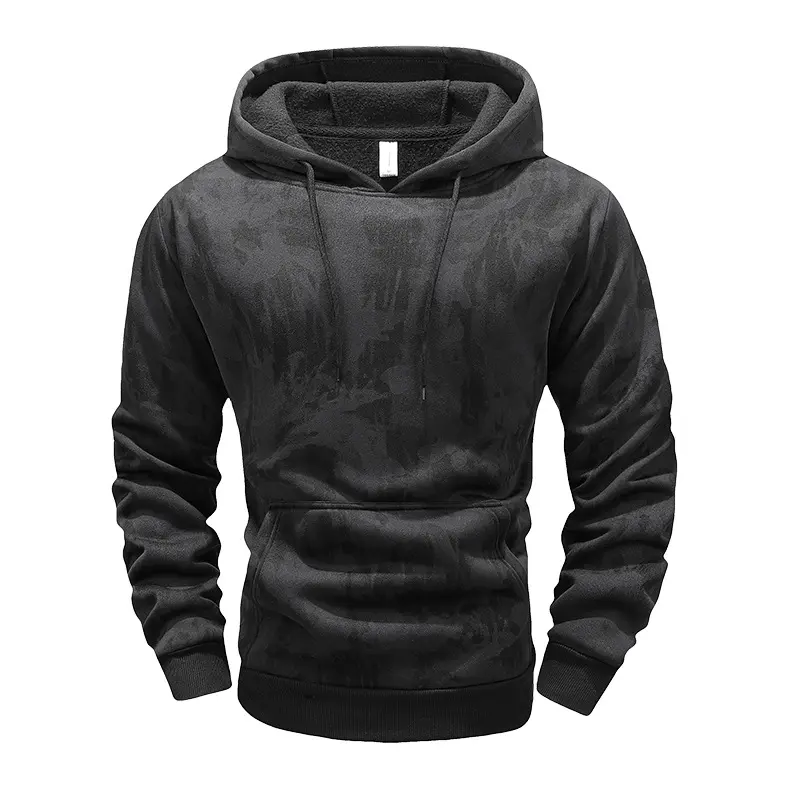 Herren Warm gefütterter Kapuzenpullover