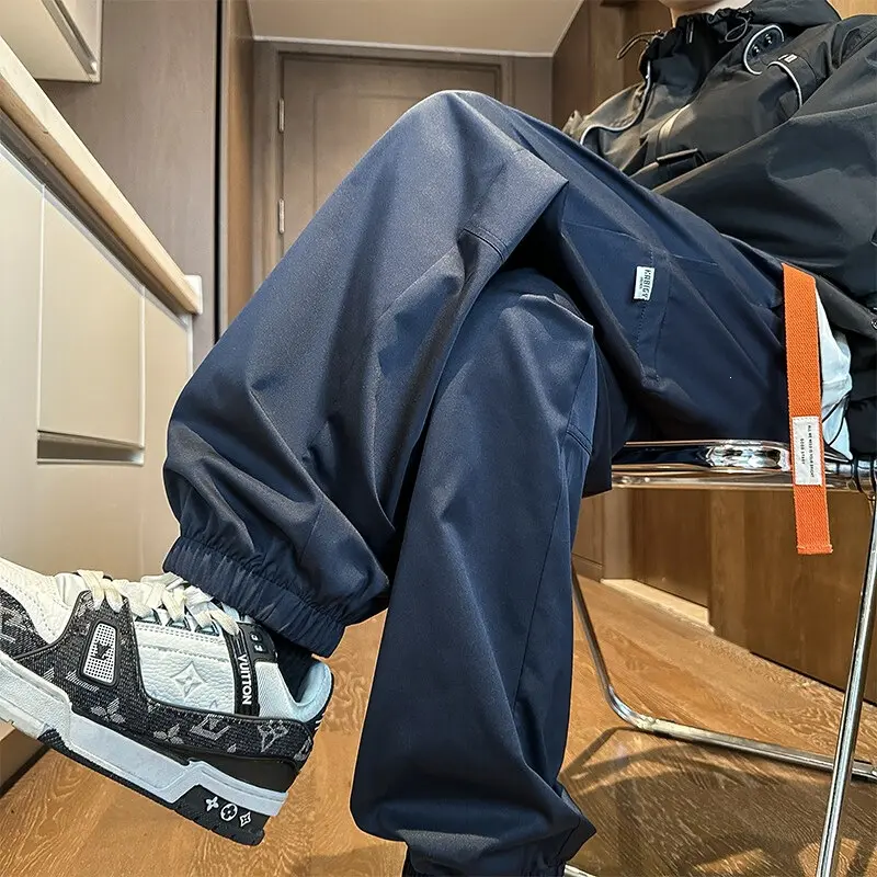 Herren Wasserabweisende Tech-Jogginghose mit elastischem Saum, Kordelzug und robusten Nähten Drune