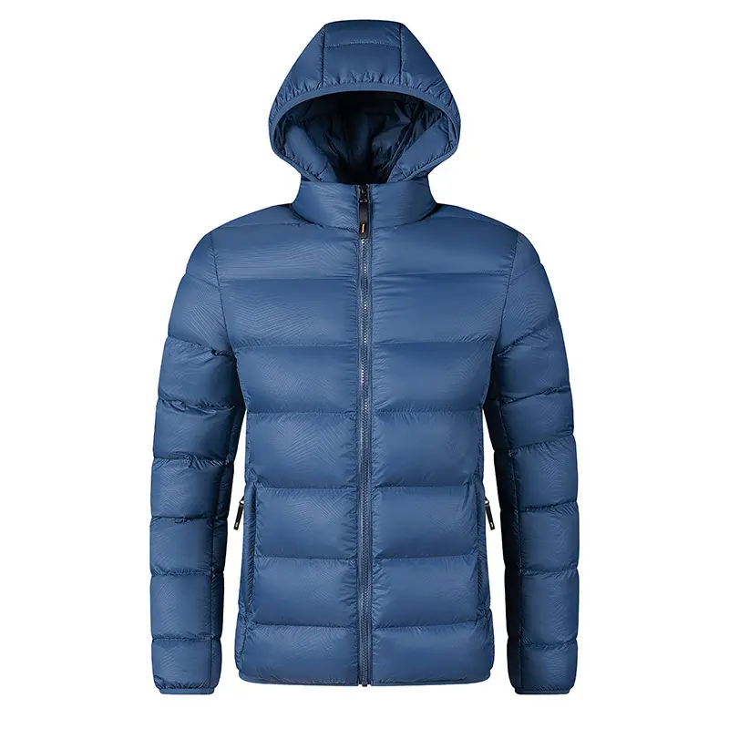 Herren Wasserdichte Steppjacke mit Kapuze Drune