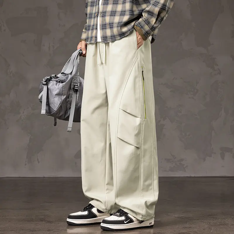Herren Weite Cargo-Hose Drune