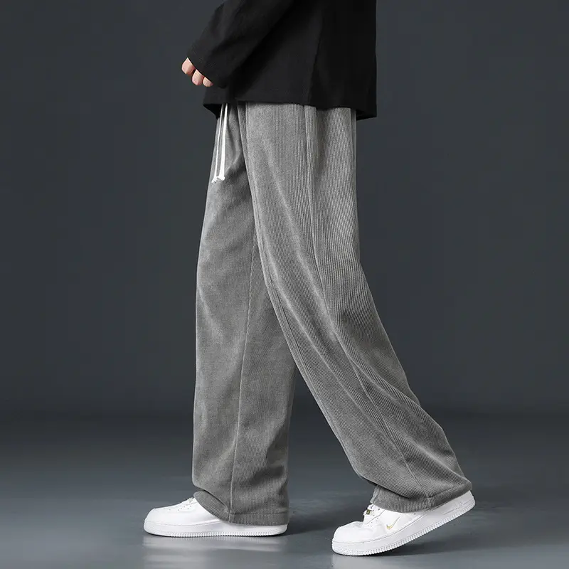 Herren Weitgeschnittene Kordhose