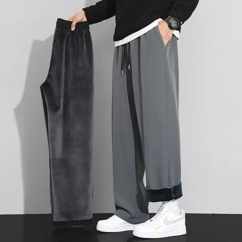 Herren Weitgeschnittene Loungehose