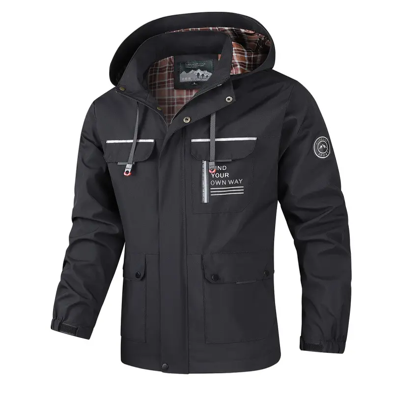 Herren Wetterfeste Allwetterjacke Drune
