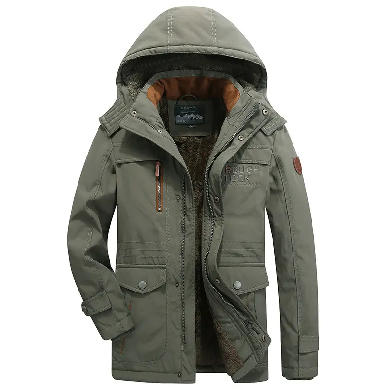 Herren Winterjacke mit Fleecefutter Drune