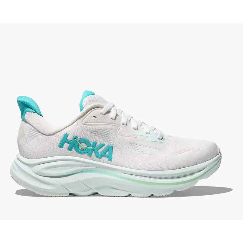 Hoka Clifton 10 Women white cielo blue