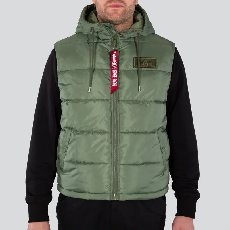 Hooded Puffer Vest FD " Alpha Industries "