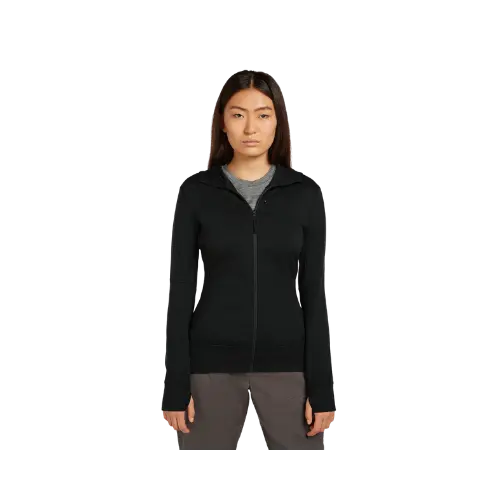 Icebreaker 260 Quantum Hoodie mit Reißverschluss Damen