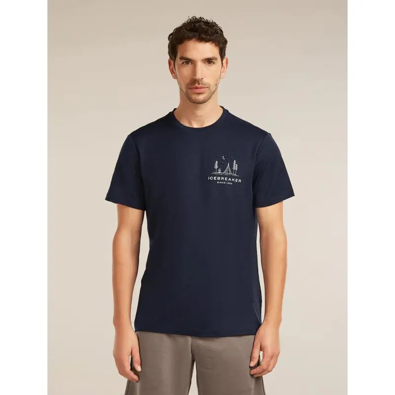 Icebreaker M Mer 150 Tech Lite SS Tee midnight navy Herren T-Shirt